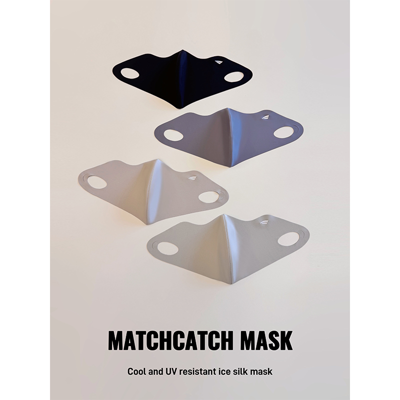 防晒口罩女夏薄防紫外线高颜值透气无痕冰丝3D立体护眼角骑行面罩