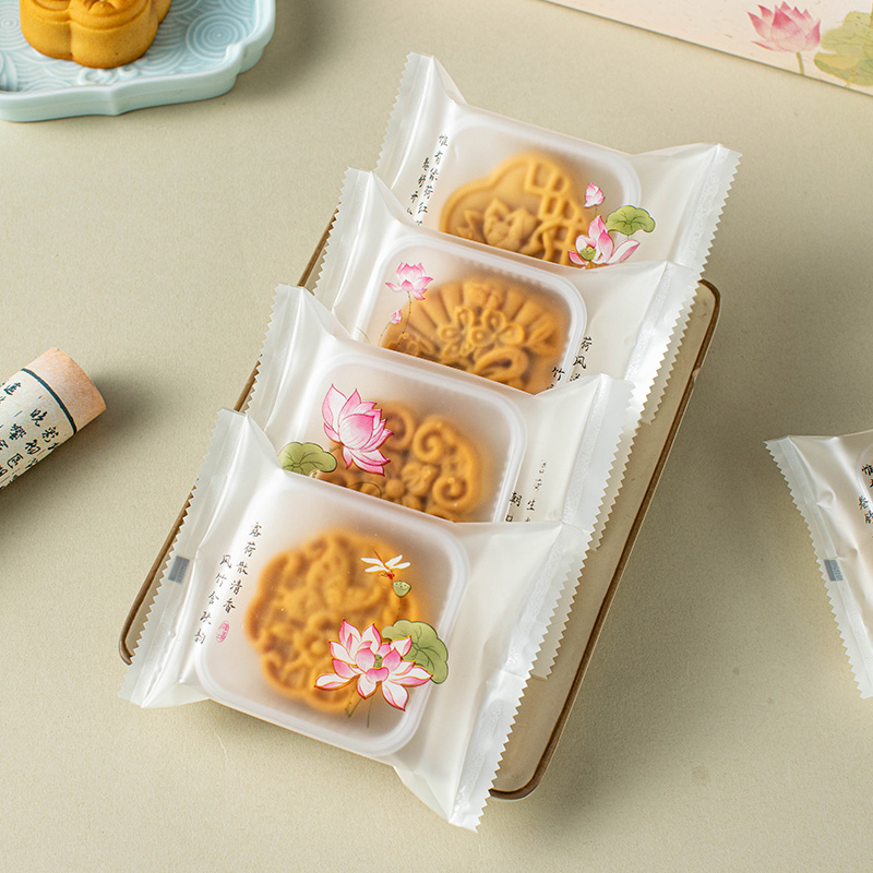 月饼包装袋机封单独立打包一次性