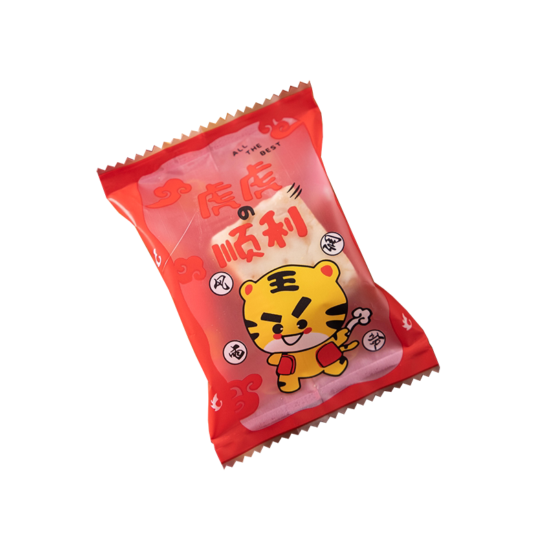 新年雪花包装袋2022饼干牛轧糖