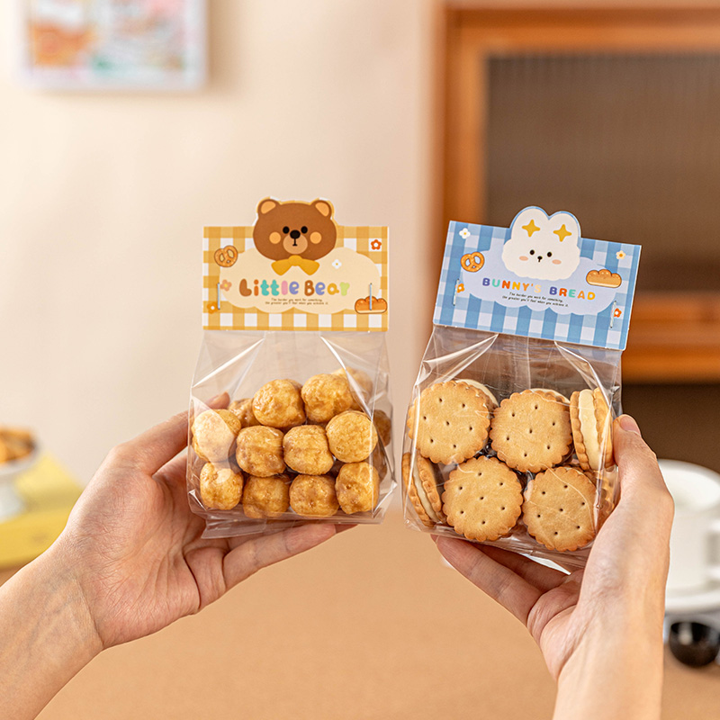 饼干包装袋子自立卡头机封一次性