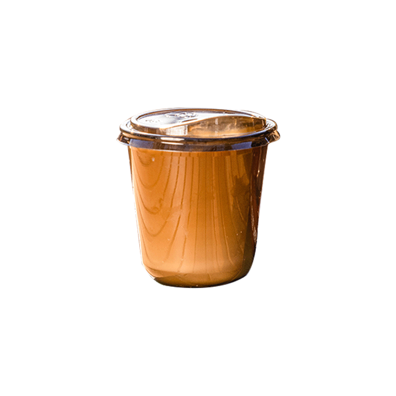 黑色咖啡奶茶瓶网红U型杯带盖