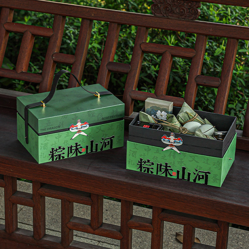 2026新款端午节粽子包装盒手提空