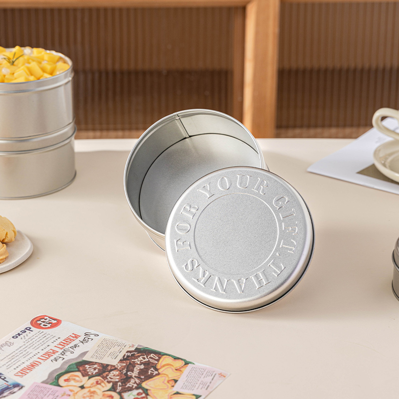 饼干包装盒子糖果提拉米苏圆形