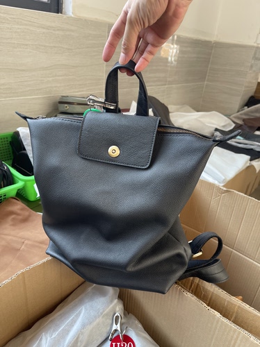 孤品清仓 头层牛皮 饺子双肩包 K82