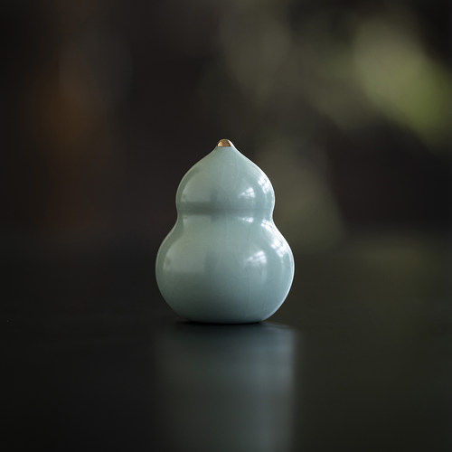 复古陶瓷葫芦茶宠摆件
