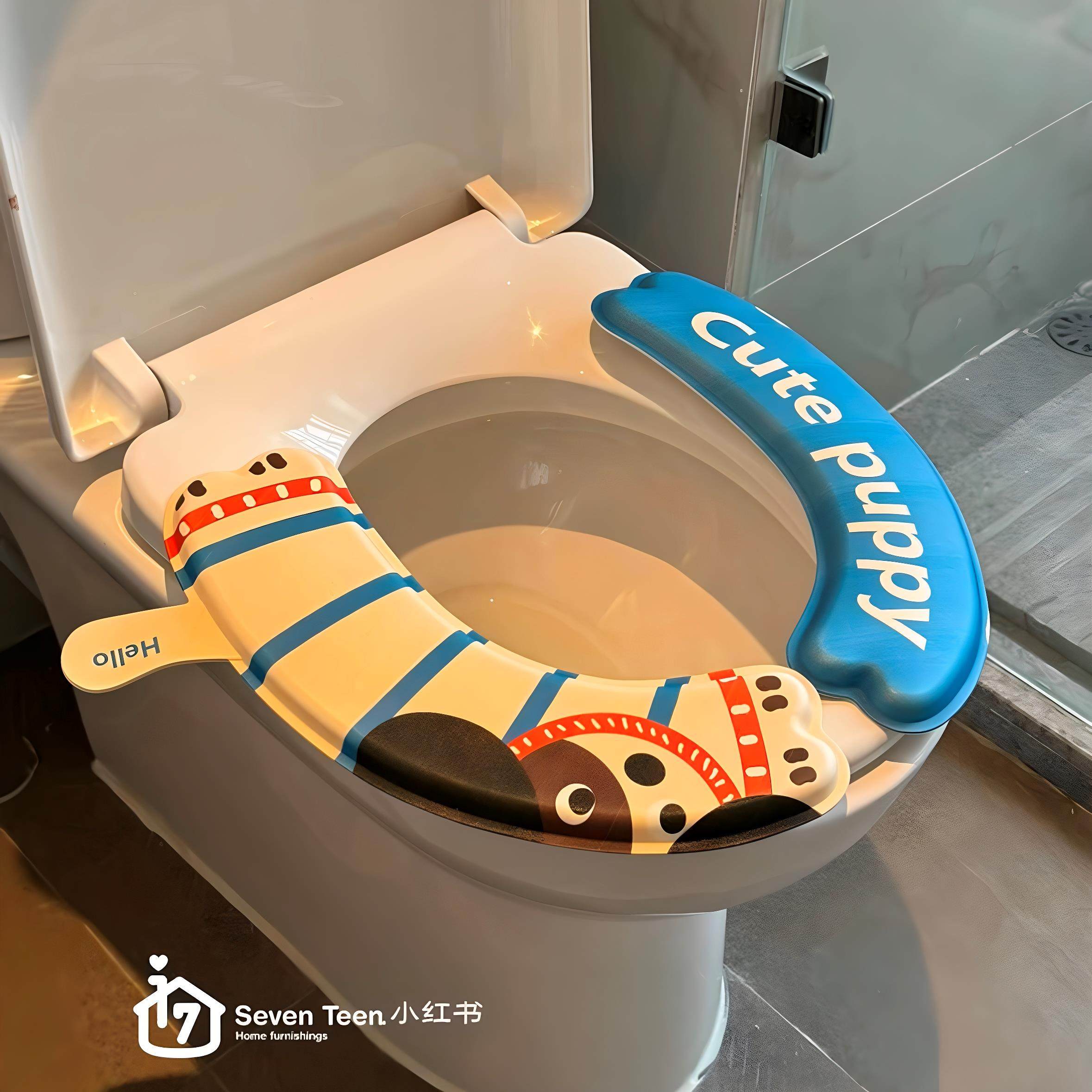 卫生间马桶垫四季通用防水马桶座圈夏季家用粘贴式可爱薄款坐便垫,家庭/个人清洁工具,马桶套/马桶座圈,淘宝优惠券,粉丝福利购,淘宝优惠卷