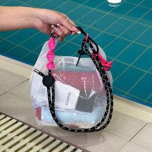 大容量干湿分离游泳包手提运动健身泳衣收纳袋便携防水海边沙滩包