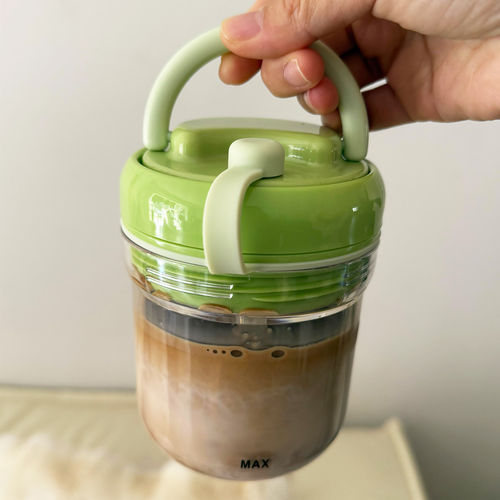 三合一按压一体冰格水杯