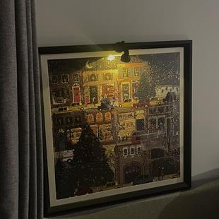 冬灯拼图相框小灯led迷你小射灯磁吸小夜灯客厅小台灯桌面小摆件