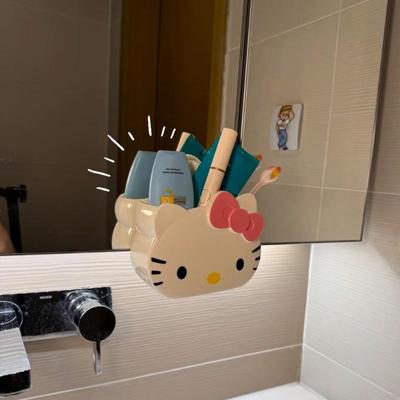 卫生间牙膏牙刷置物架