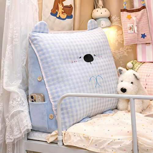 宿舍床头大靠背护颈助眠靠垫