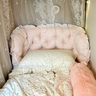 宿舍学生床头靠枕床上玩手机软包靠垫寝室上下铺单人床大靠背枕头