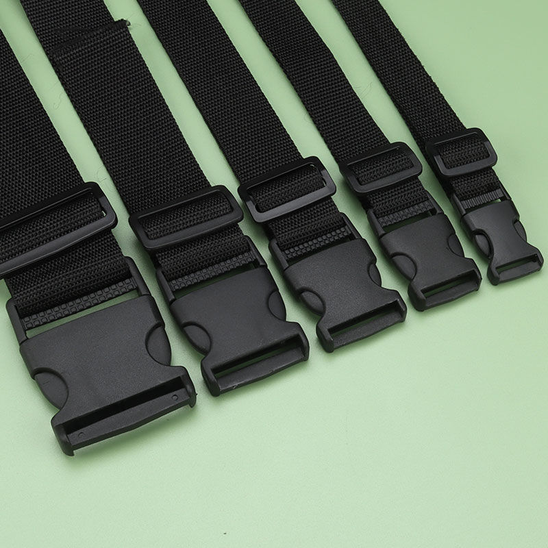 加厚尼龙插扣子母扣儿童书包背包箱包卡扣配件腰包调节日字扣织带