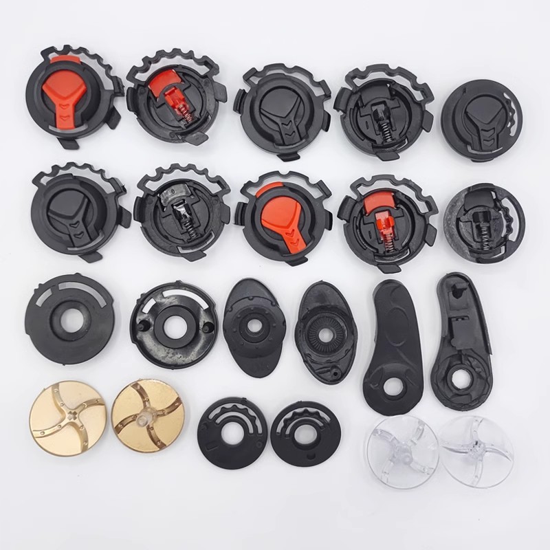 摩托车电动车配件下巴扣插扣通用安全帽头盔镜片螺丝固定旋钮卡扣