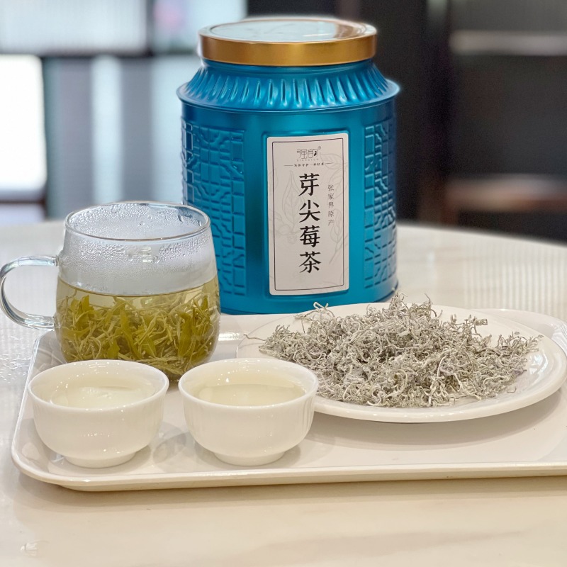 强韵芽尖莓茶养生茶上好原料送礼