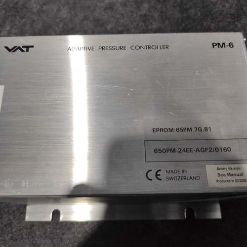 可维修VAT 650PM-24EE-AGF2阀门控制器PM-6议价