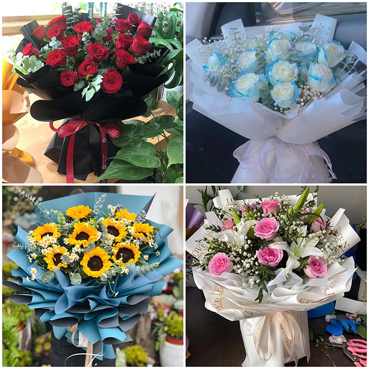 赤峰市林西县克什克腾旗鲜花速递同城七夕表白玫瑰花束送女友老婆