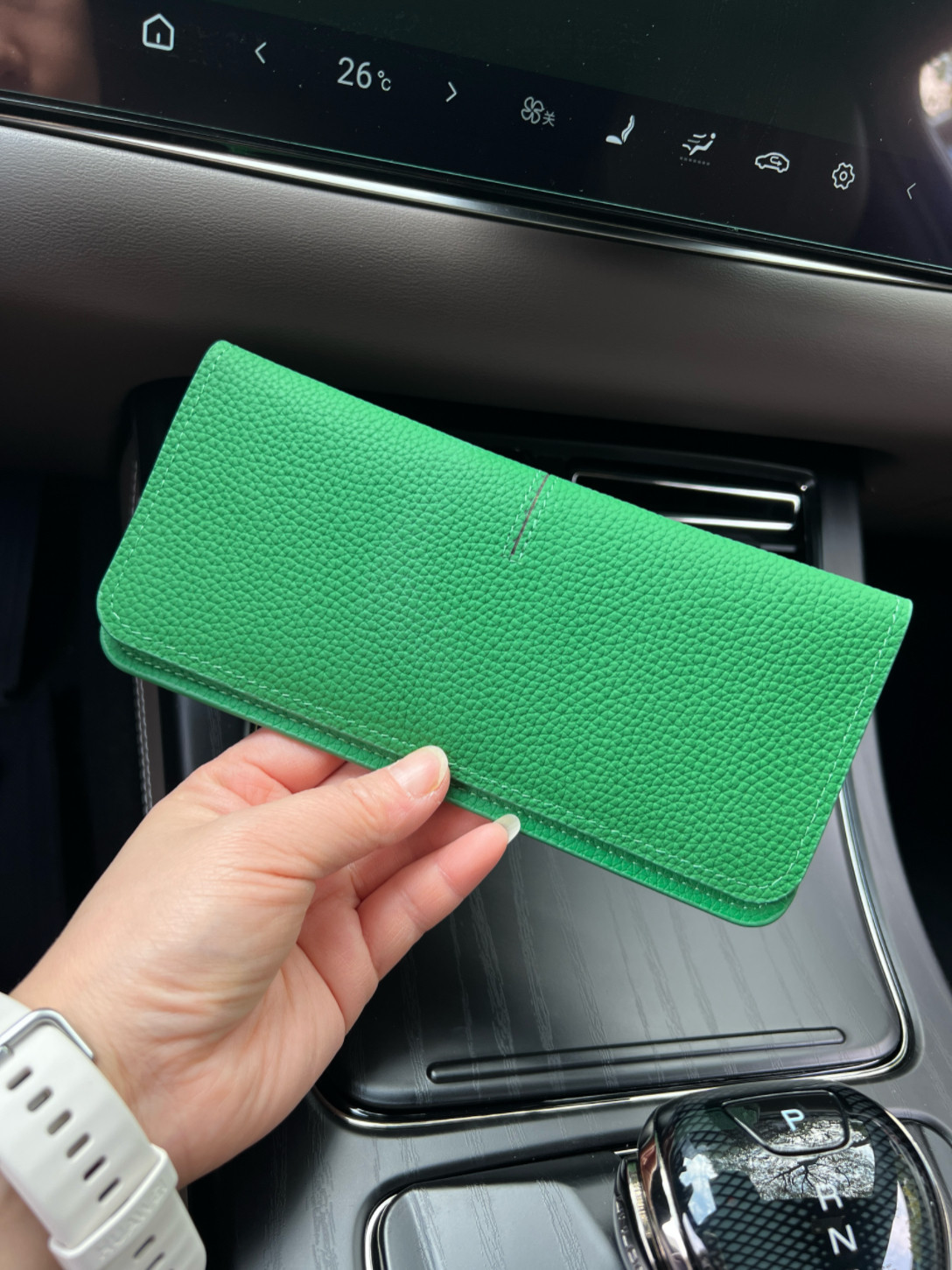 2026新款时尚进口头层牛皮薄款女士钱包手拿包轻奢高品质真皮卡包