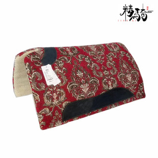 马鞍垫马鞍子配件西部鞍垫耐力鞍垫加厚毛毡汗垫精骑马术用品新品