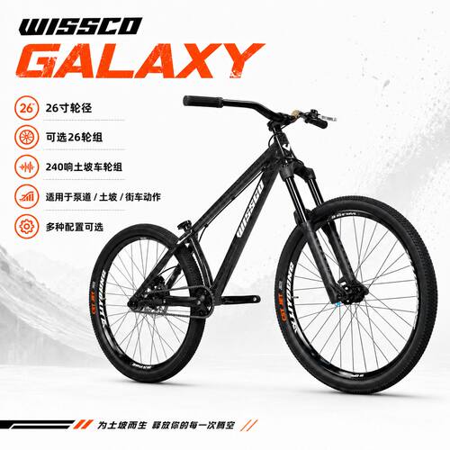 WISSCOGALAXY26寸土坡车整车
