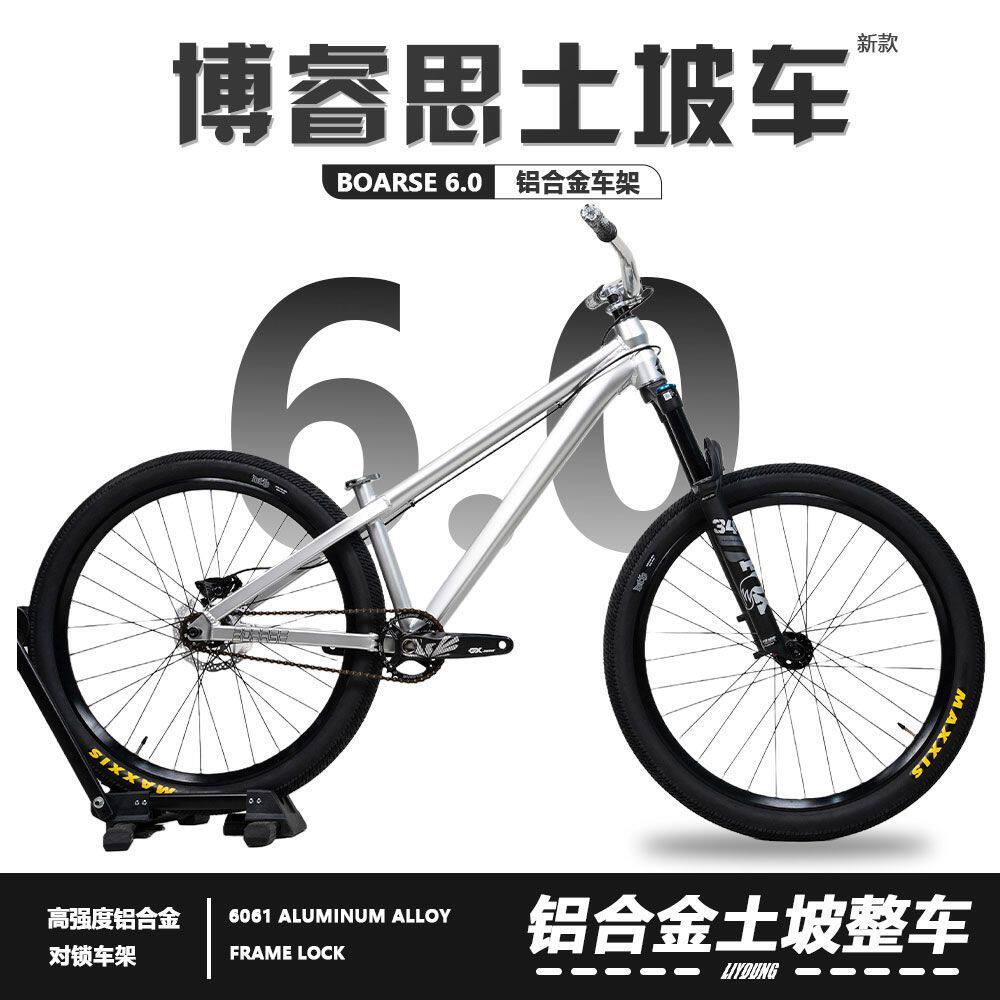 BOARSE博睿思SUN 6.0鱼尾叉单速土坡车铝合金车架山地车土越野车