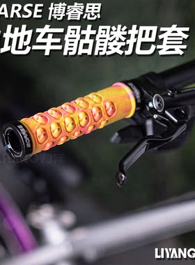 BOARSE骷髅把套速降防滑双锁减震