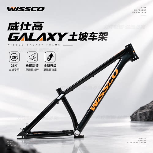 威仕高galaxy山地鱼尾单速土坡车