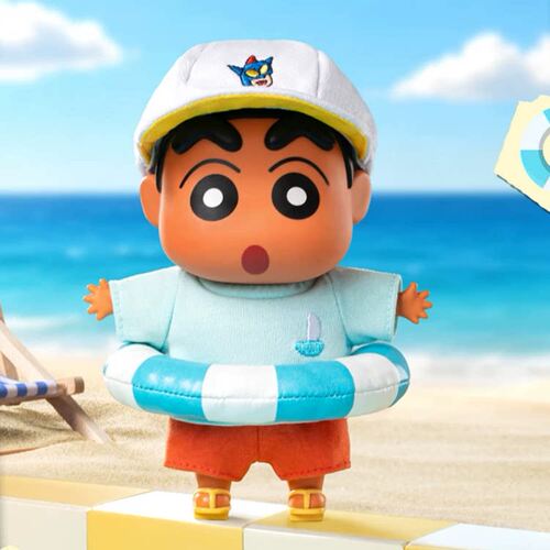 TOPTOY蜡笔小新去海边系列盲盒
