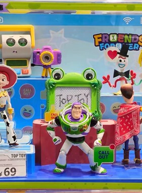 【现货】正版TOPTOY玩具总动员5永远的伙伴系列手办摆件盲盒潮玩