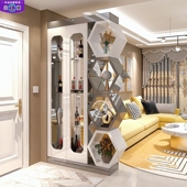 饰柜子 入户屏风玄关柜隔断酒柜 客厅进门厅酒柜装 现代简约轻奢风