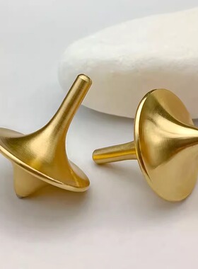 纯黄铜手捻陀螺盗梦空间同款指尖网红减压解压神器上课电影小玩具