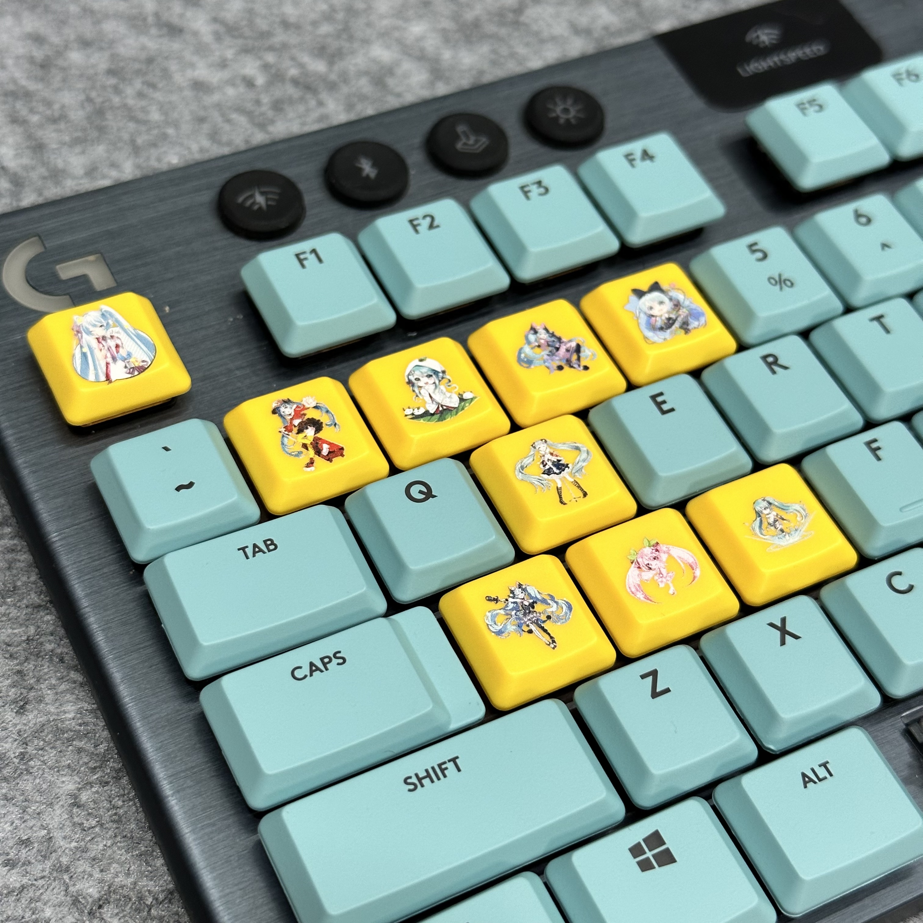 G913PBT键帽G813G915G813TKL
