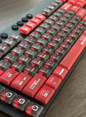 G913TKL双色PBT键帽G913 G915 G813 G815 G915TKL彩色背光键帽