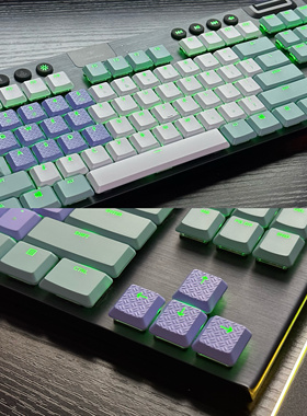 G913TKL游戏竞技键帽G913 G915 G813G815G915TKL通用彩色纹理键帽