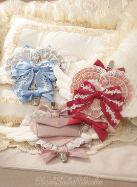 【限时上新95折】Melty Cottage·原创可爱甜系翅膀爱心卡包裙夹