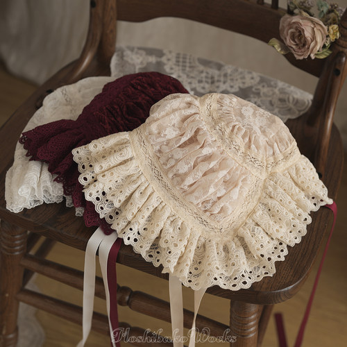 KS星箱设计优雅蕾丝bnt帽