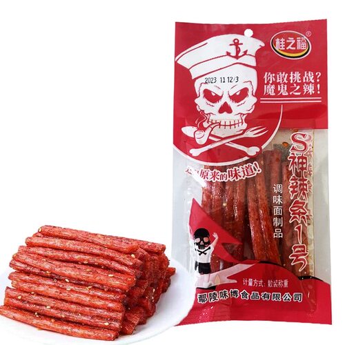 桂之福死神辣条1号20g魔鬼辣条