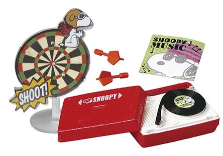 日本rement绝版散货食玩微缩模型摆设schooldays史努比2#满百包邮