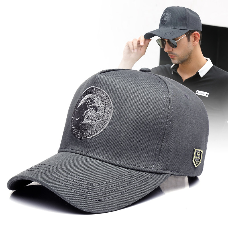 春秋大头围单帽潮流刺绣棒球帽男高顶货车帽加深加大鸭舌运动潮牌