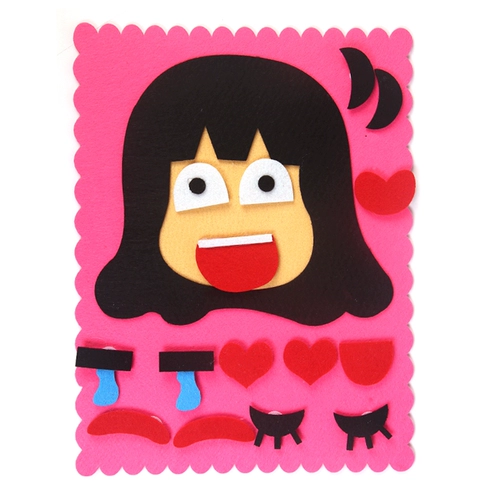 Флисовые учебные пособия для детского сада, набор материалов, DIY