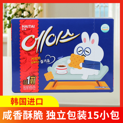 韩国进口海太ACE饼干364g