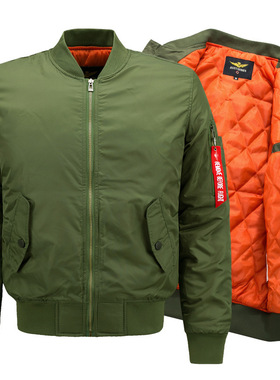 Bomber Jacket Man Thick Warm Autumn Men coat Winter 棉衣男