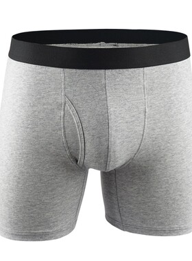 Boys cotton plus size underwear boxer briefs men大码男棉内裤