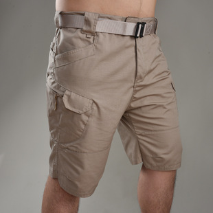 Men Hiking Cargo Shorts Multi Pockets tactical pants 短裤男