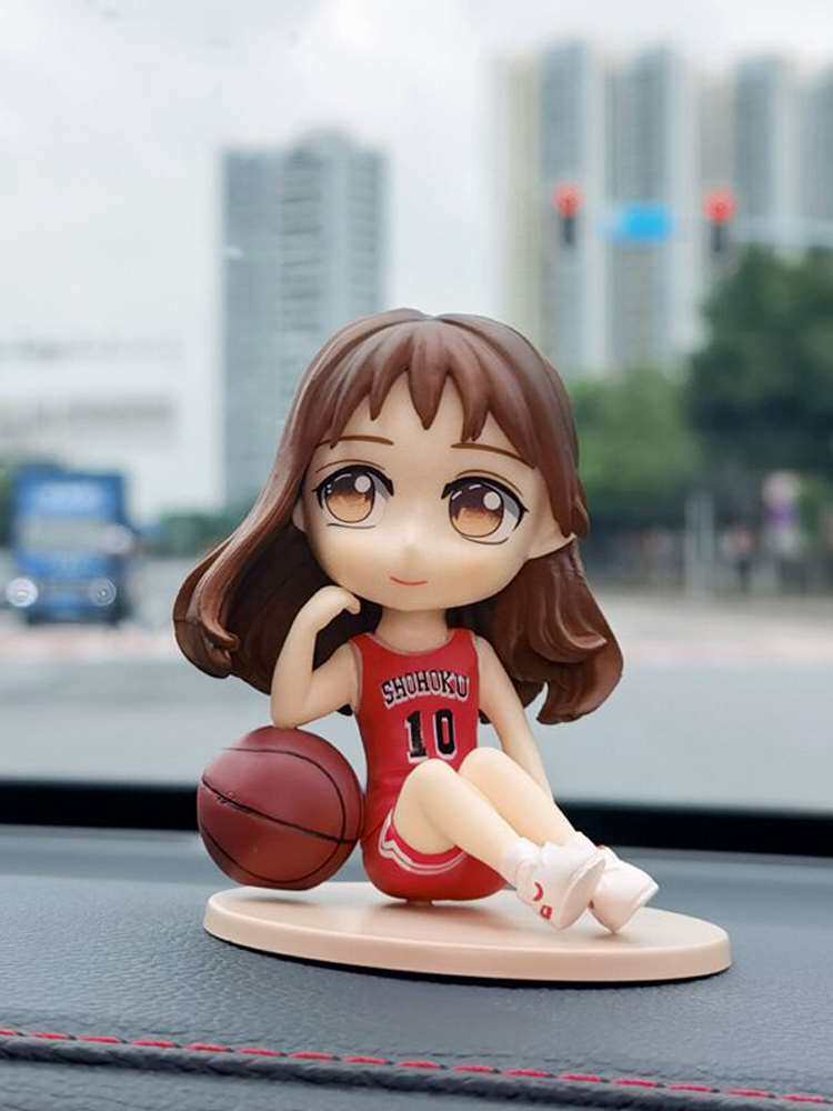 玩悦灌篮高手赤木晴子摆件q版可车载可爱女生篮球公仔汽车内饰