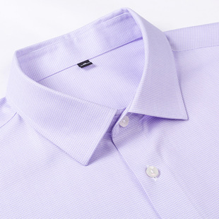男衬衫2025新款免熨烫衬衫商务正装职业装男短袖全棉透气商务