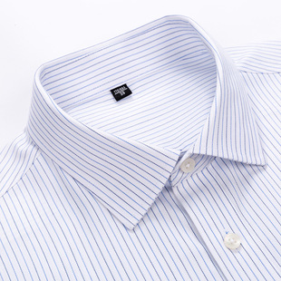 厂家直销成衣免烫短袖衬衫商务职业装衬衫男休闲上班衬衣定 制