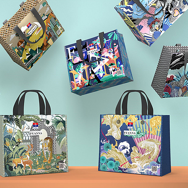 富安娜礼品袋 手提袋 购物袋 手提包 图案 随机发货,床上用品,其它,淘宝优惠券,粉丝福利购,淘宝优惠卷
