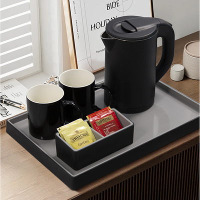热水壶酒店宾馆Honeyson托盘套装