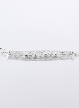 Apt702 2024SS新品 Mixed Bracelet 925纯银珍珠流苏手链小众手工